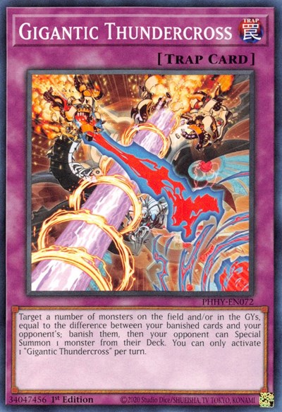 Gigantic Thundercross (PHHY-EN072) [Photon Hypernova]