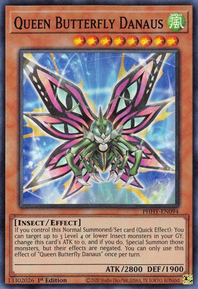 Queen Butterfly Danaus (PHHY-EN094) [Photon Hypernova]