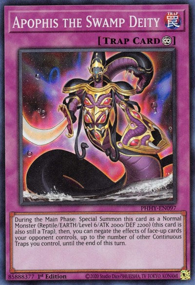 Apophis the Swamp Deity (PHHY-EN097) [Photon Hypernova]