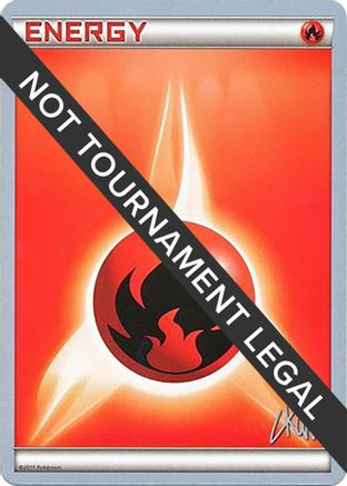 Fire Energy - 2011 (Christopher Kan)  World Championship Decks - Common