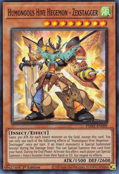 Humongous Hive Hegemon - Zexstagger (PHHY-EN099) [Photon Hypernova]
