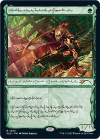 Glistener Elf (Phyrexian) (1205) [Secret Lair Drop Series]