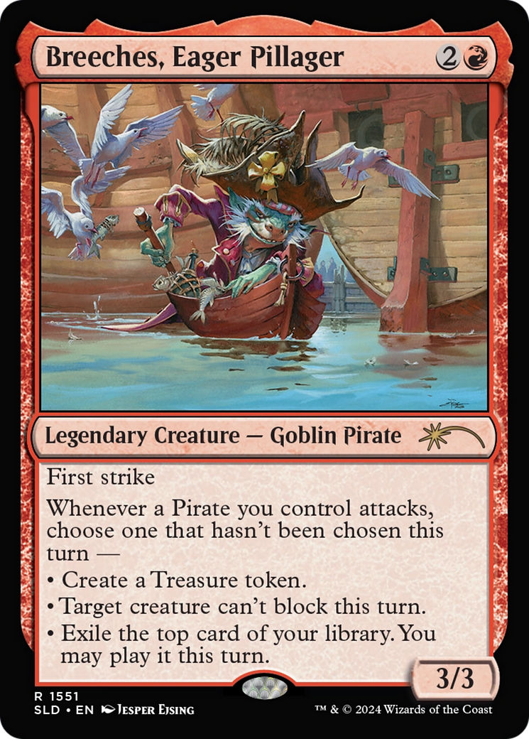 Breeches, Eager Pillager (SLD-1551) - Secret Lair Drop Foil