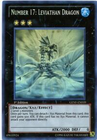 Number 17: Leviathan Dragon (Ghost Rare) (GENF-EN039) [Generation Force]