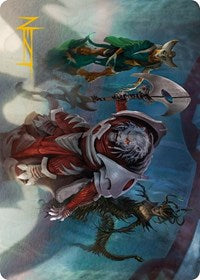 Norn's Decree Art Card (Gold-Stamped Signature) (6) [Art Series: Phyrexia: All Will Be One]