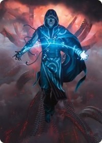 Jace, the Perfected Mind Art Card (15/81) (15) [Art Series: Phyrexia: All Will Be One]