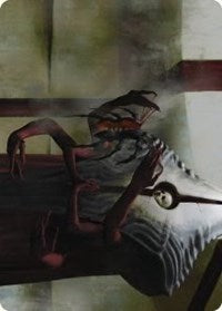 Vivisection Evangelist Art Card (54) [Art Series: Phyrexia: All Will Be One]