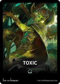Toxic Theme Card (5) [Phyrexia: All Will Be One]