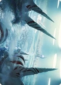 Seachrome Coast Art Card (61) [Art Series: Phyrexia: All Will Be One]