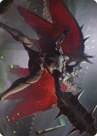 Phyrexian Vindicator Art Card (7/81) (7) [Art Series: Phyrexia: All Will Be One]