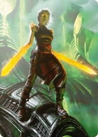 Nahiri, the Unforgiving Art Card (51/81) (51) [Art Series: Phyrexia: All Will Be One]