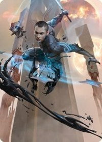 Kaito, Dancing Shadow Art Card (48/81) (48) [Art Series: Phyrexia: All Will Be One]