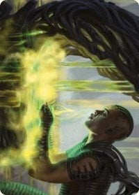 Necrogen Communion Art Card (21) [Art Series: Phyrexia: All Will Be One]