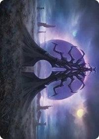 Black Sun's Twilight Art Card (19) [Art Series: Phyrexia: All Will Be One]