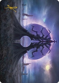 Black Sun's Twilight Art Card (Gold-Stamped Signature) (19) [Art Series: Phyrexia: All Will Be One]