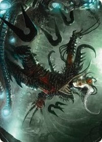 Vraan, Executioner Thane Art Card (24) [Art Series: Phyrexia: All Will Be One]