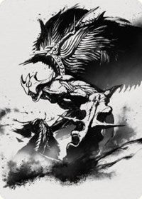 Phyrexian Vindicator Art Card (65/81) (65) [Art Series: Phyrexia: All Will Be One]