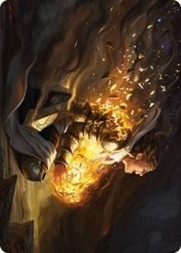 Vanish into Eternity Art Card (10) [Art Series: Phyrexia: All Will Be One]