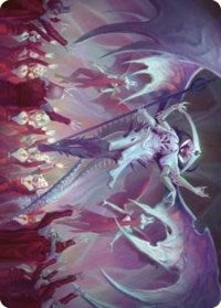 Atraxa, Grand Unifier Art Card (45/81) (45) [Art Series: Phyrexia: All Will Be One]
