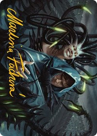 Phyrexian Arena Art Card (Gold-Stamped Signature) (22) [Art Series: Phyrexia: All Will Be One]