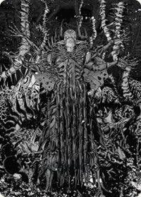 Nissa, Ascended Animist Art Card (74) [Art Series: Phyrexia: All Will Be One]