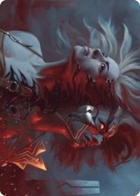 Thrill of Possibility Art Card (36) [Art Series: Phyrexia: All Will Be One]