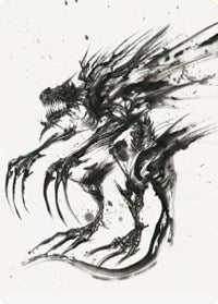 Phyrexian Obliterator Art Card (71) [Art Series: Phyrexia: All Will Be One]