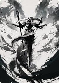 Atraxa, Grand Unifier Art Card (77/81) (77) [Art Series: Phyrexia: All Will Be One]