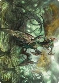 Zopandrel, Hunger Dominus Art Card (44) [Art Series: Phyrexia: All Will Be One]