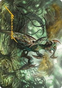 Zopandrel, Hunger Dominus Art Card (Gold-Stamped Signature) (44) [Art Series: Phyrexia: All Will Be One]