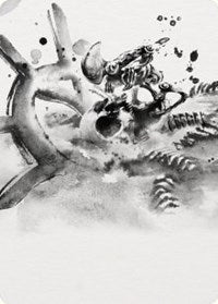 Myr Convert Art Card (81) [Art Series: Phyrexia: All Will Be One]