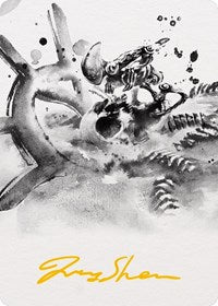 Myr Convert Art Card (Gold-Stamped Signature) (81) [Art Series: Phyrexia: All Will Be One]