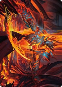 Free From Flesh Art Card (Gold-Stamped Signature) (27) [Art Series: Phyrexia: All Will Be One]
