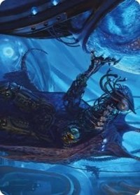 Atmosphere Surgeon Art Card (12) [Art Series: Phyrexia: All Will Be One]