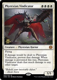 Phyrexian Vindicator (27) [Prerelease Cards]