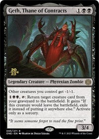 Geth, Thane of Contracts (95) [Prerelease Cards]