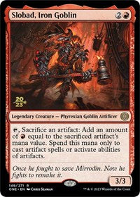 Slobad, Iron Goblin (149) [Prerelease Cards]