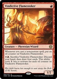 Vindictive Flamestoker (154) [Prerelease Cards]