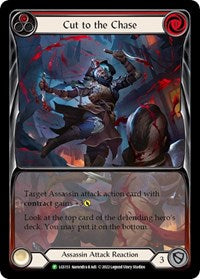 Cut to the Chase (Red) - LGS113 (LGS113) [Flesh and Blood: Promo Cards]