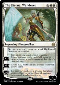 The Eternal Wanderer (11) [Promo Pack: Phyrexia: All Will Be One]