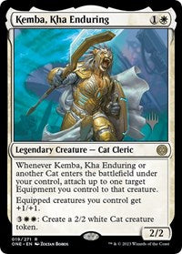 Kemba, Kha Enduring (19) [Promo Pack: Phyrexia: All Will Be One]
