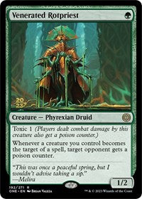 Venerated Rotpriest (192) [Prerelease Cards]