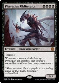 Phyrexian Obliterator (105) [Promo Pack: Phyrexia: All Will Be One]