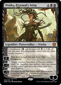 Vraska, Betrayal's Sting (115) [Promo Pack: Phyrexia: All Will Be One]