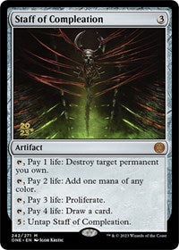 Staff of Compleation (242) [Prerelease Cards]