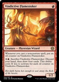 Vindictive Flamestoker (154) [Promo Pack: Phyrexia: All Will Be One]