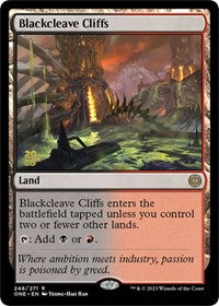 Blackcleave Cliffs (248) [Prerelease Cards]
