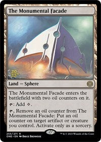 The Monumental Facade (255) [Prerelease Cards]