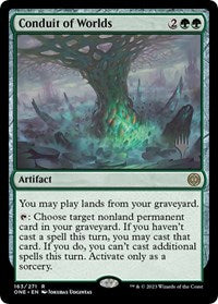 Conduit of Worlds (163) [Promo Pack: Phyrexia: All Will Be One]
