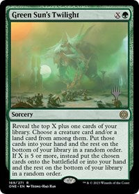 Green Sun's Twilight (169) [Promo Pack: Phyrexia: All Will Be One]